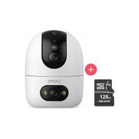 Cámara WiFi Interior IMOU Ranger Dual 10MP + Micro SD 128GB con Doble Lente y Movimiento Pan/Tilt