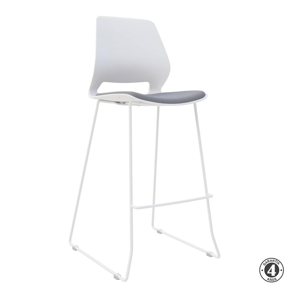 Silla Para Bar Marly Butaca Gris Althea Confort