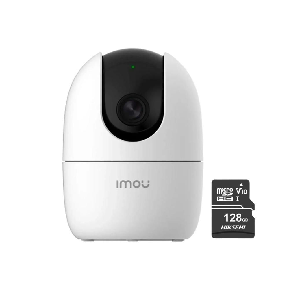 Cámara seguridad WiFi Interior IMOU Ranger 2 5MP 3K + Micro SD 128GB