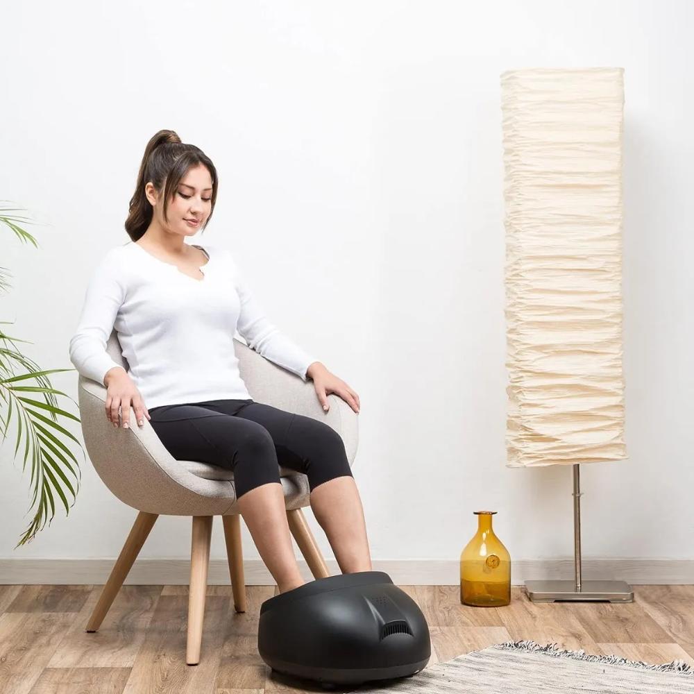 Masajeador de Pies Eléctrico con Control Remoto Alivia Dolor y Mejora la Circulación