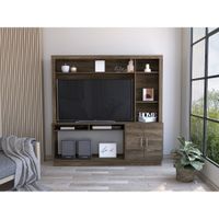 Estante Tv55"" Cantabria 2 Puertas Milan