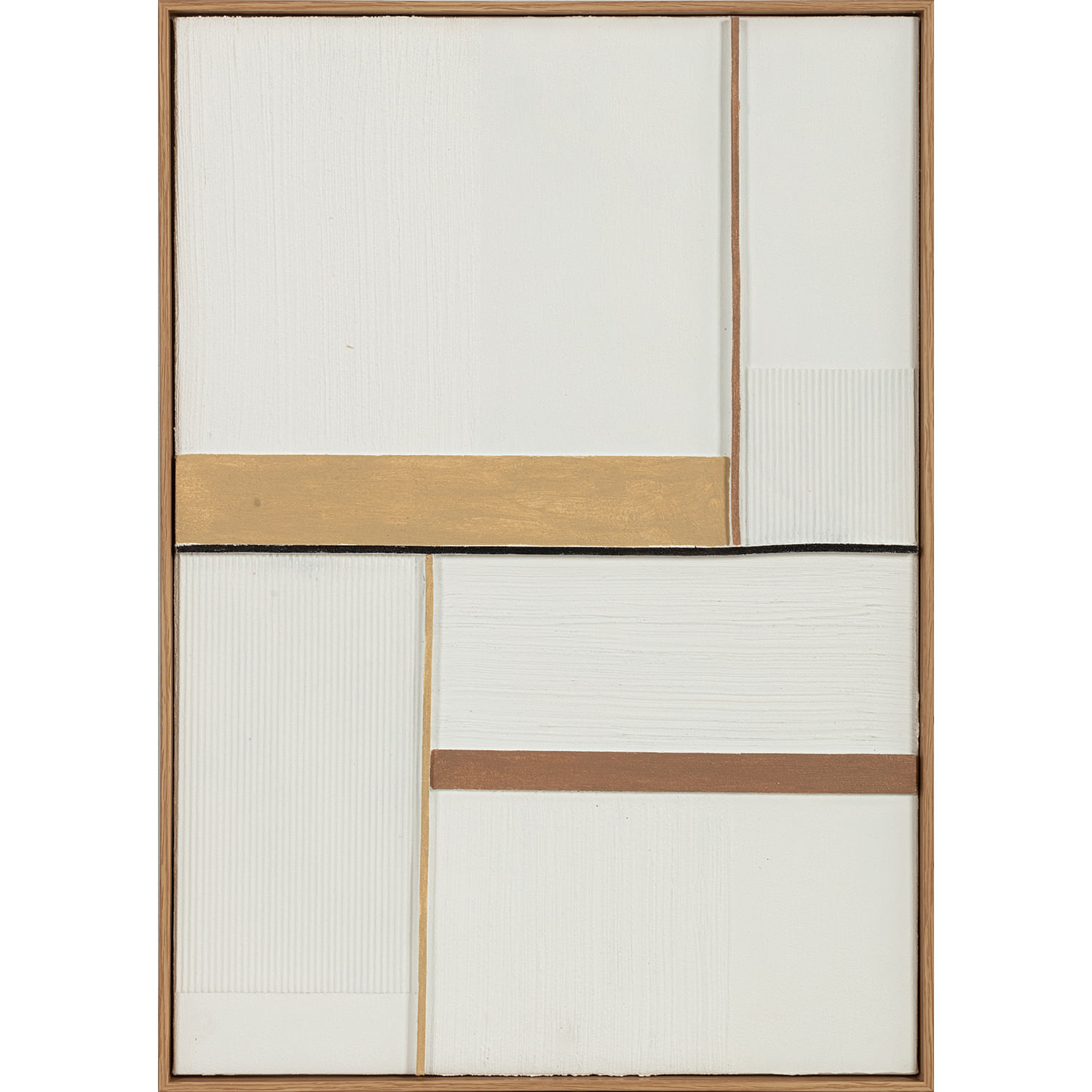 Cuadro Lineas Handpaint 50x70cm