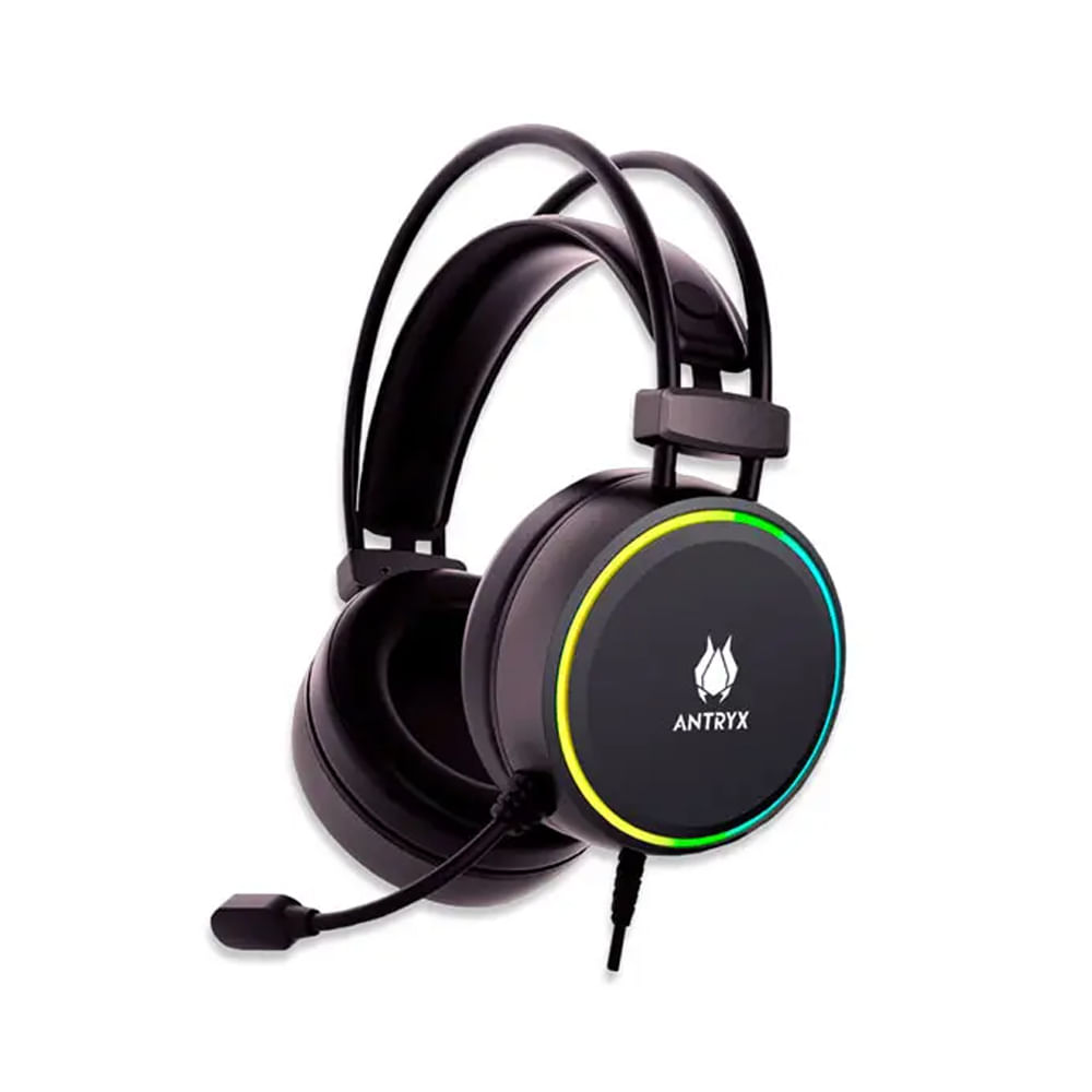 Auricular Gaming ANTRYX GH-750 7.1 Virtual RGB USB Sonido Envolvente Colorido