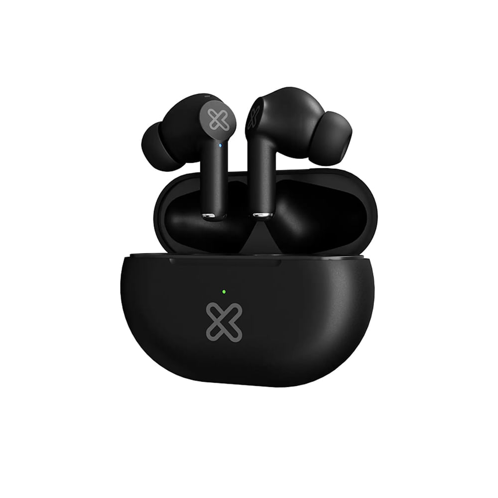 Audífonos In Ear Klip Xtreme KTE-015BK Bluetooth Negro 17 Horas de Batería Impermeables IPX