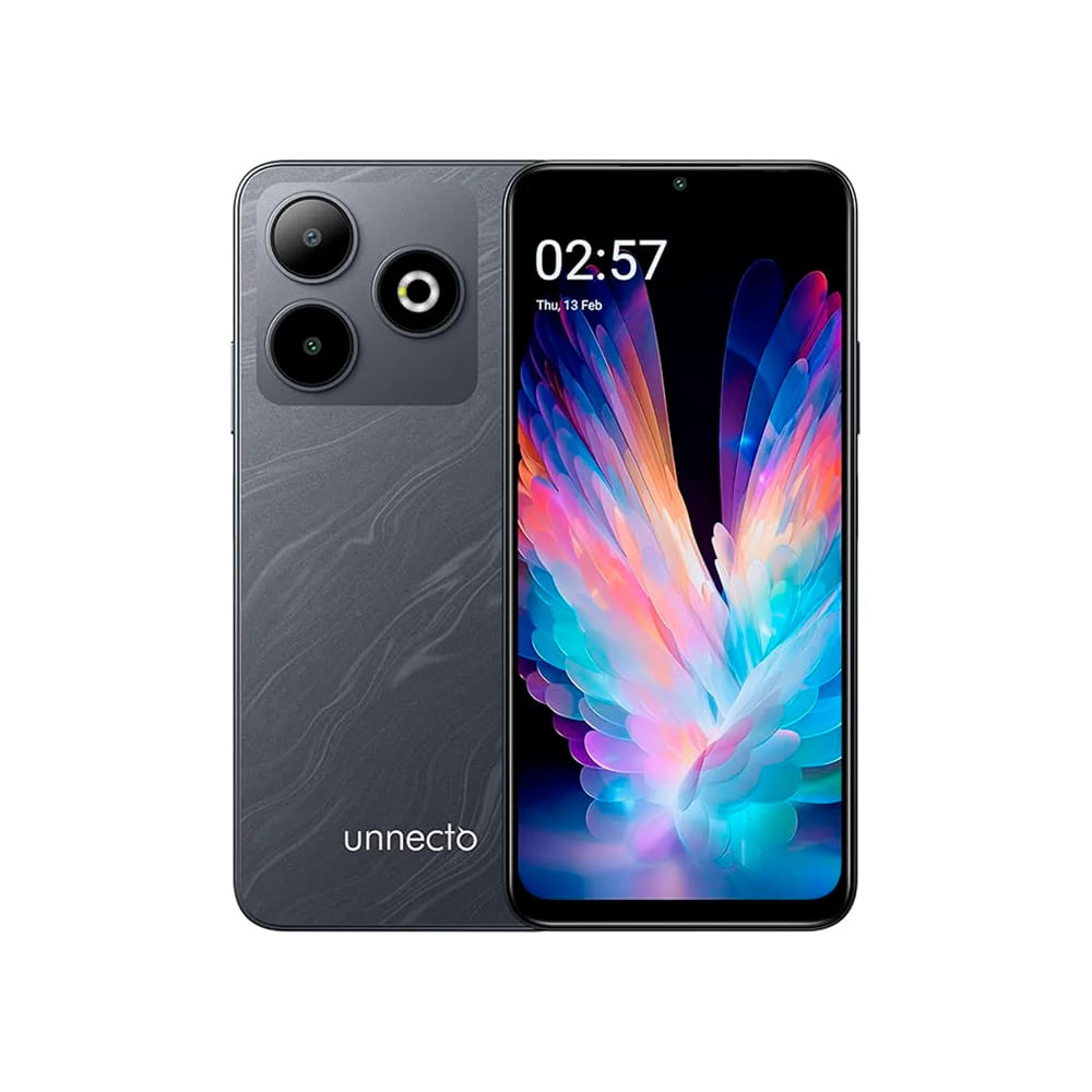 Celular Unnecto Bolt 10 UB101 - 4GB RAM 128GB Almacenamiento 4G LTE Color Gris Oscuro
