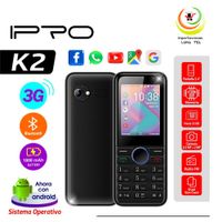 CELULAR BASICO IPRO K2 4G LITE DUAL SIM NEGRO CON APLICATIVOS