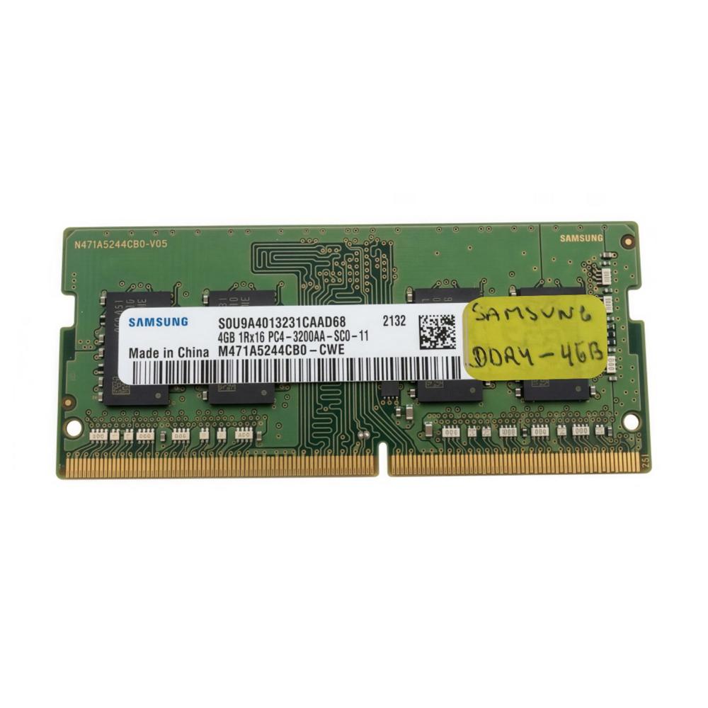 MEMORIA RAM LAPTOP SAMSUNG 4GB DDR4 3200MHZ M471A5244CB0-CWE