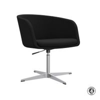 Poltrona Fija Boom Base Cross Negro Althea Confort