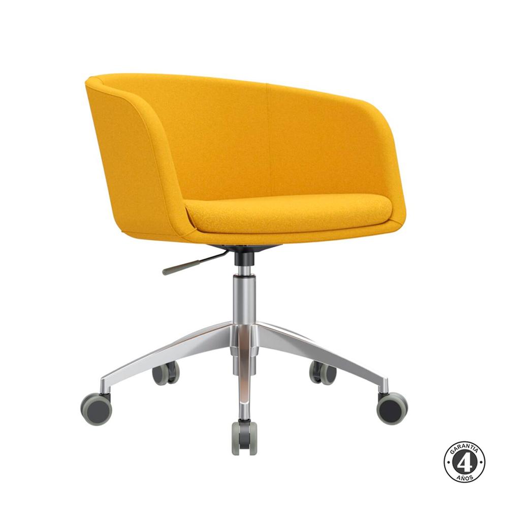 Poltrona Giratoria Boom Mostaza Althea Confort