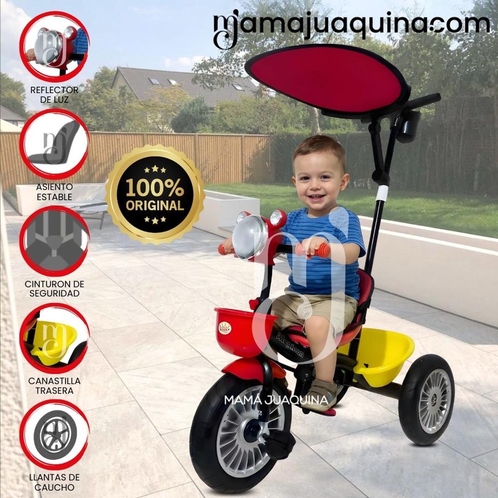 Triciclo con Guiador JANUCK Edición Especial Red