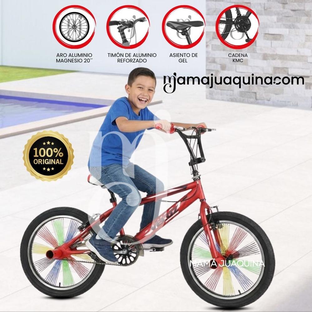 Bicicleta Acrobática Aro 20 FREESTYLE BMX Red-Black