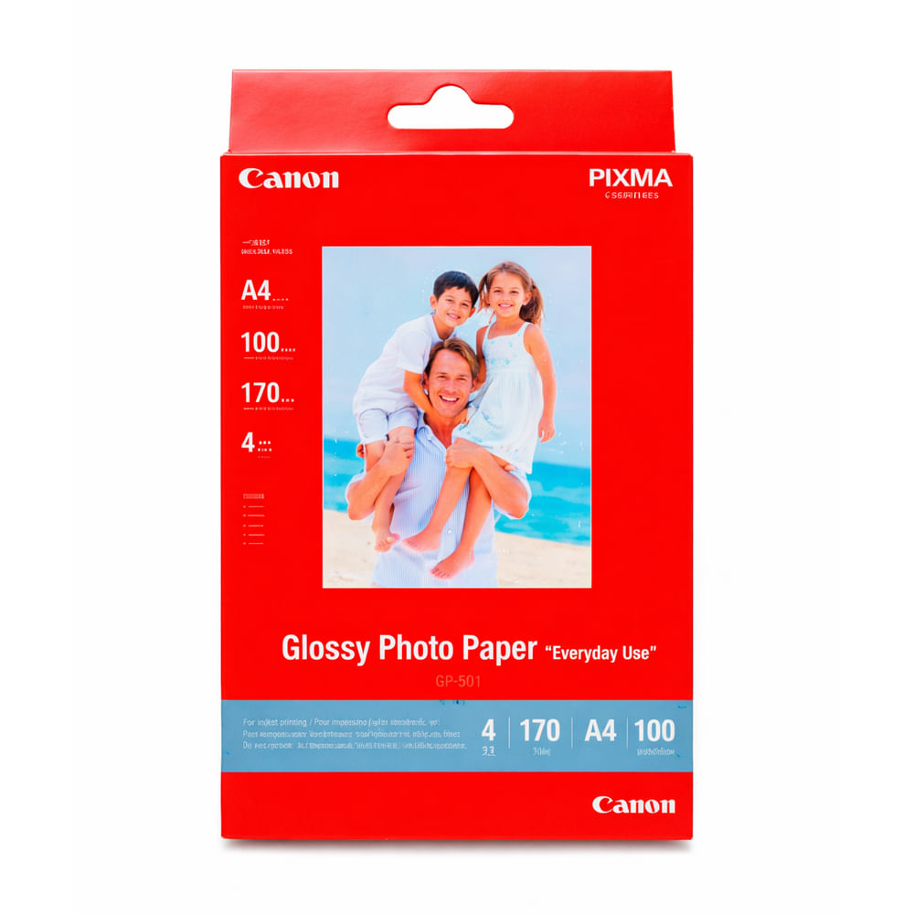 Papel foto Canon GP-501 A4 glossy