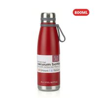 Termo Tomatodo de Acero Inoxidable con Filtro Para Té de 800 Ml Color Rojo