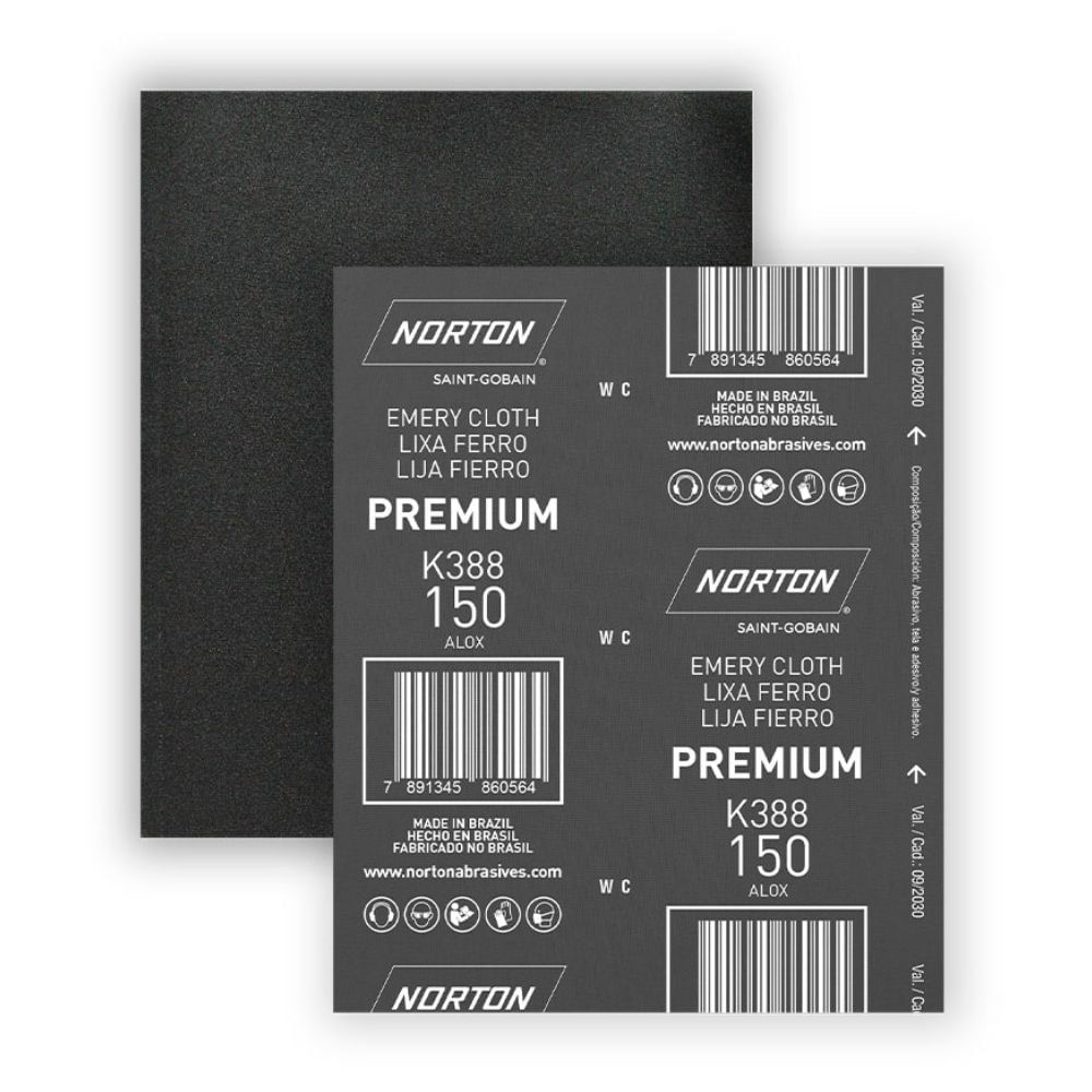 Lija de Fierro K388 Norton 228x280mm G150