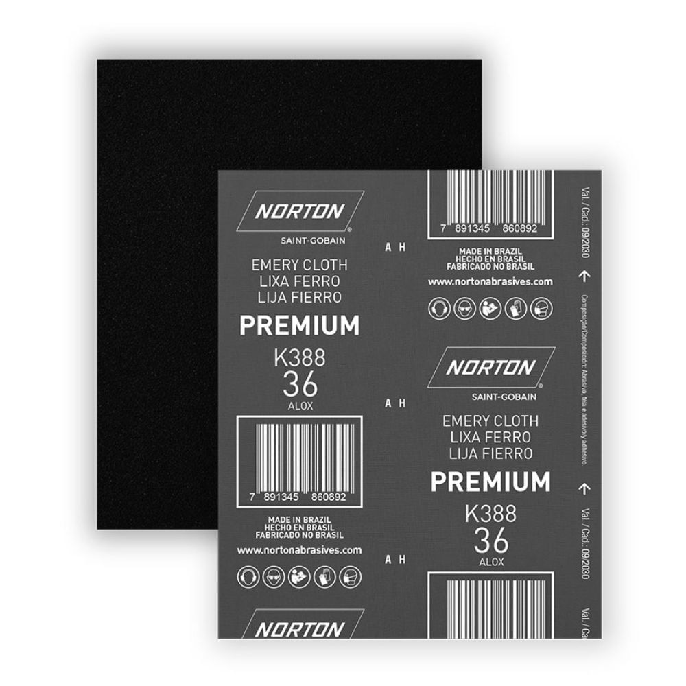 Lija de Fierro K388 Norton 228x280mm G36