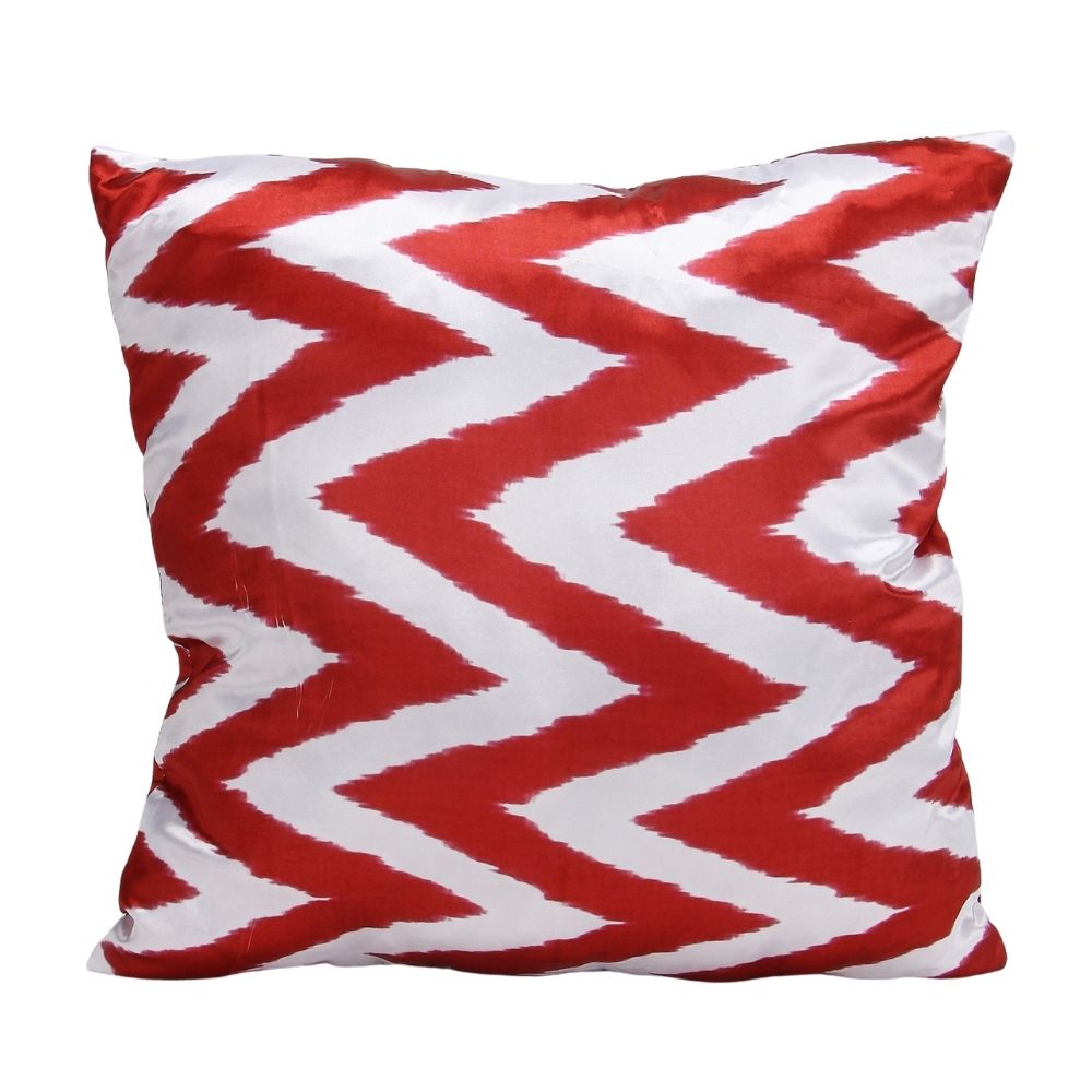 Cojín Ondas Burgundy con Cierre 40x40cm Orange