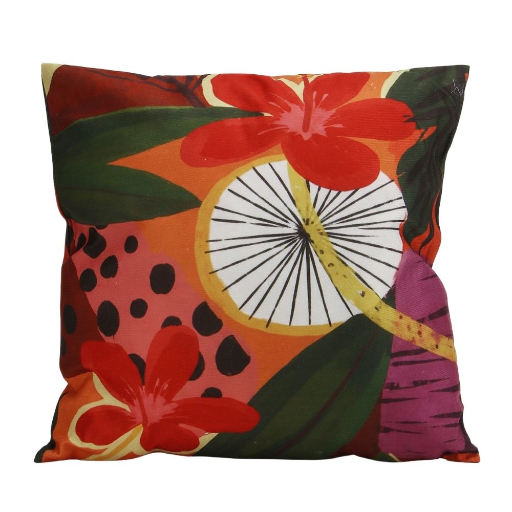 Cojín Tropical 3 con Cierre 40x40cm Orange