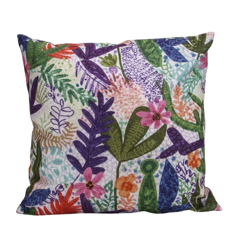 Cojín Tropical 1 con Cierre 40x40cm Orange