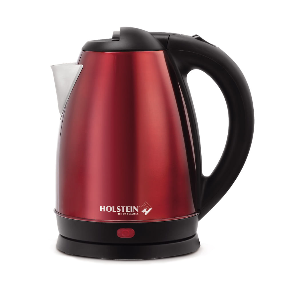 Hervidor Eléctrico Holstein Modelo HH090206 Rojo 1.8 l 1500W