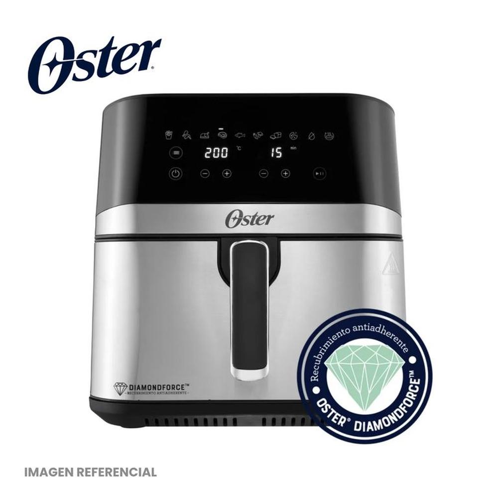 Freidora de Aire Digital 7.5 Lts Oster CKSTAF75DSSDF