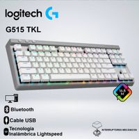 TECLADO GAMER G515 TKL LIGHTSPEED  RGB BLUETOOTH