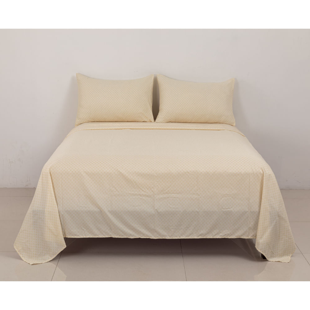 Sabana OI26 100% Micro Print Espiga Queen