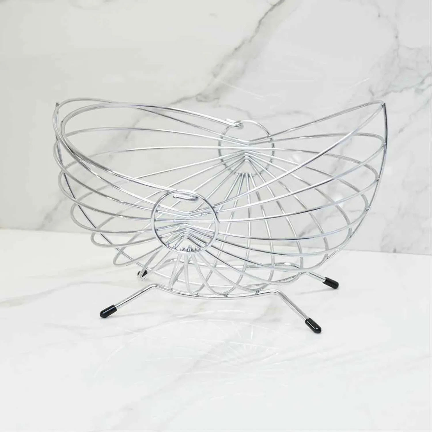 Frutero Cromado Con Asa Más Casa Perú