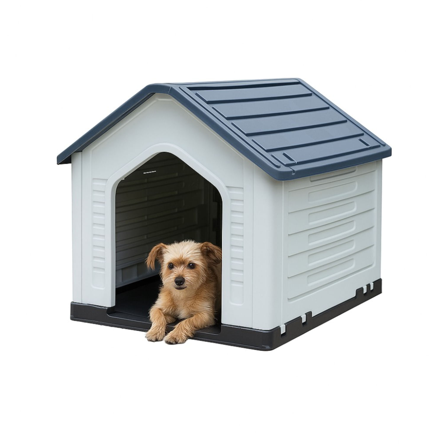 Casa Para Perro Cool Pets Pequeña Gris