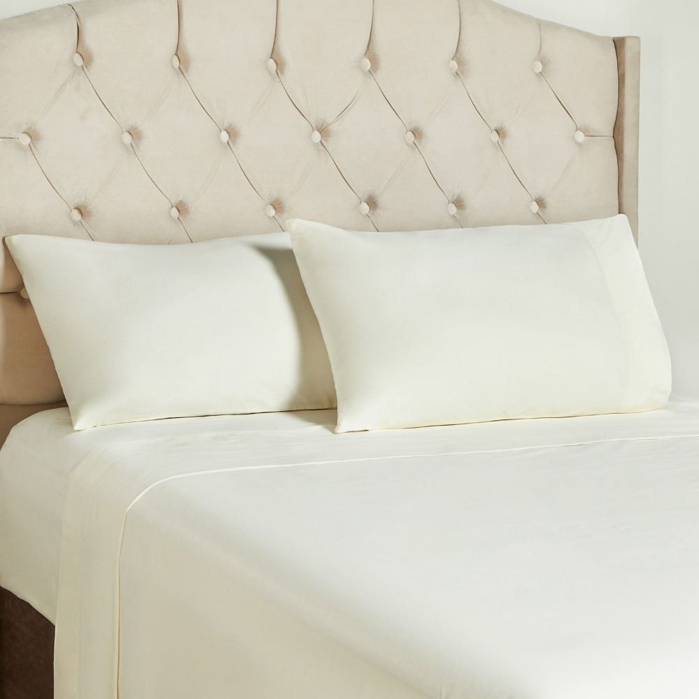 Sábana 200 Hilos Solido Blanco