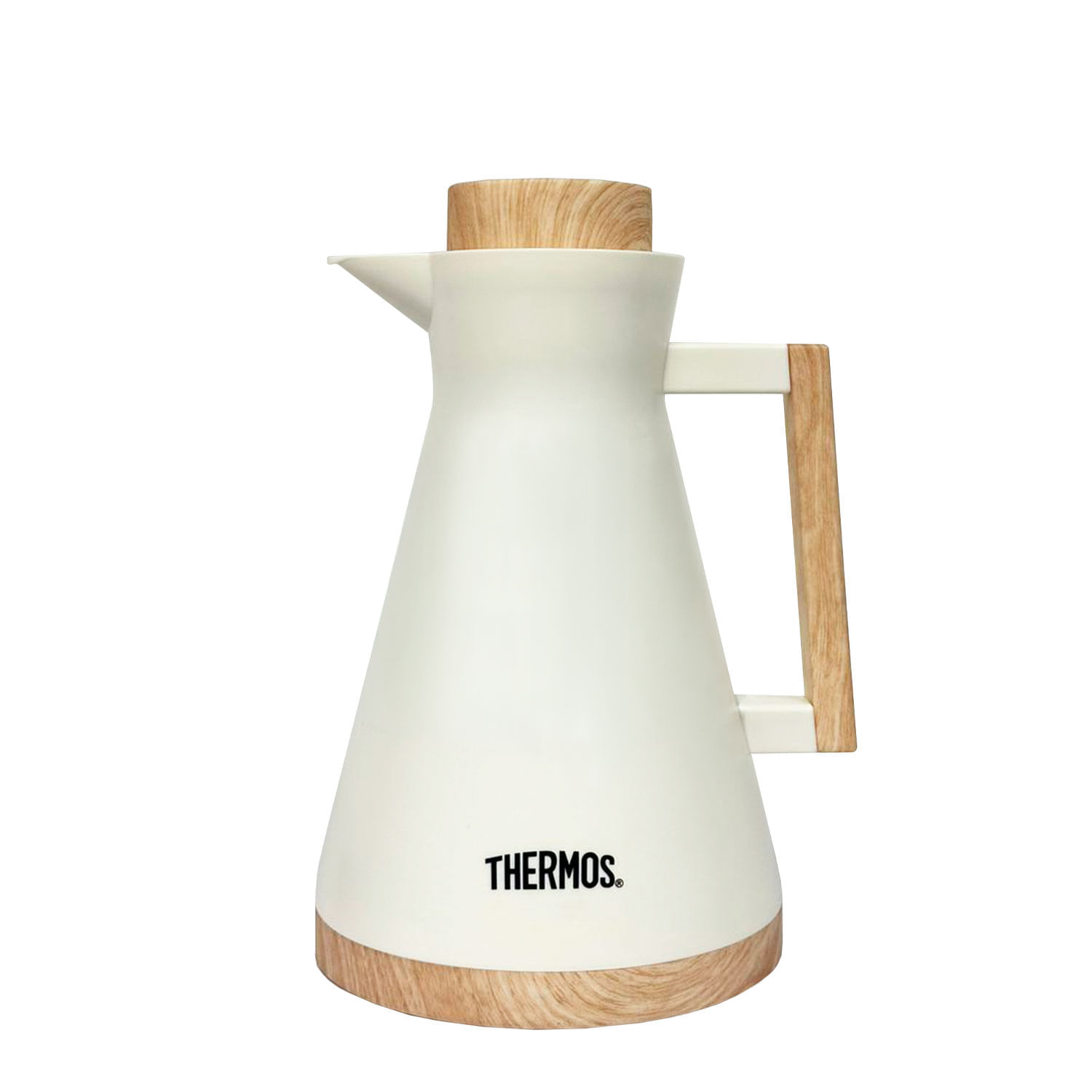 Thermos® 1.00L Jarra Eco Wood Blanco