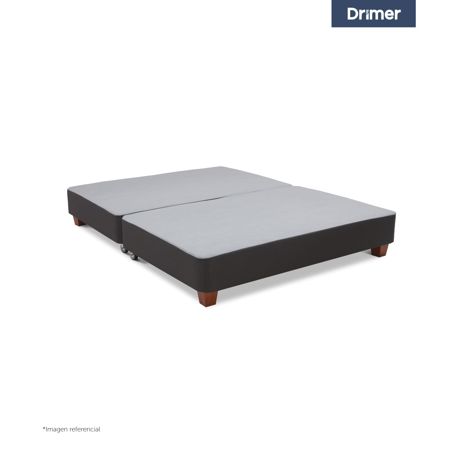 Box Tarima Americana King Gris