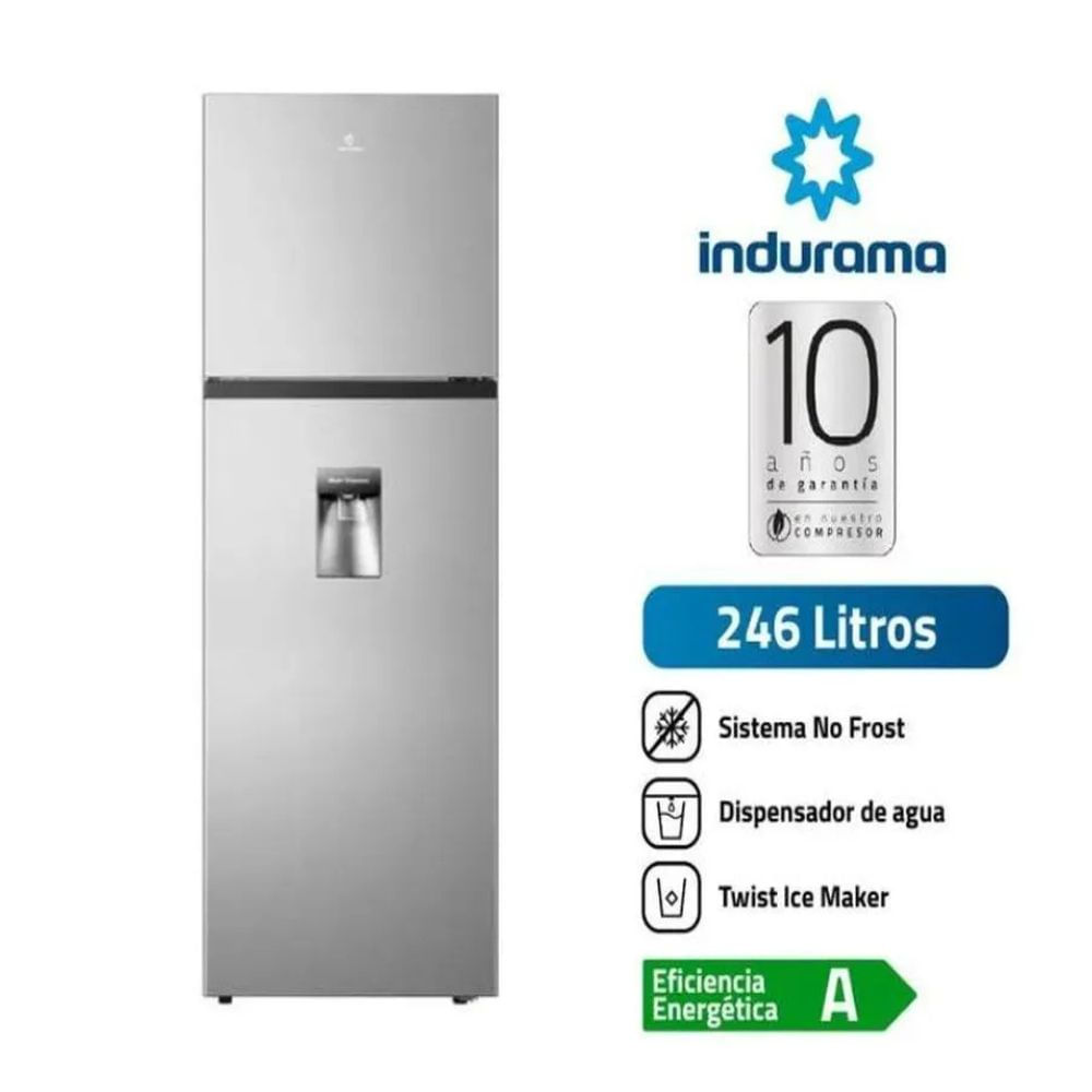 Refrigeradora Indurama Ri-389di Top Freezer 246L Croma