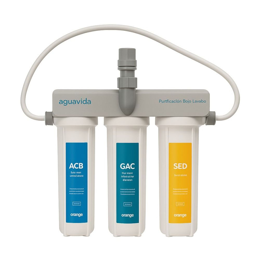 Purificador 3 Etapa Bajo Lavadero Agua Vida
