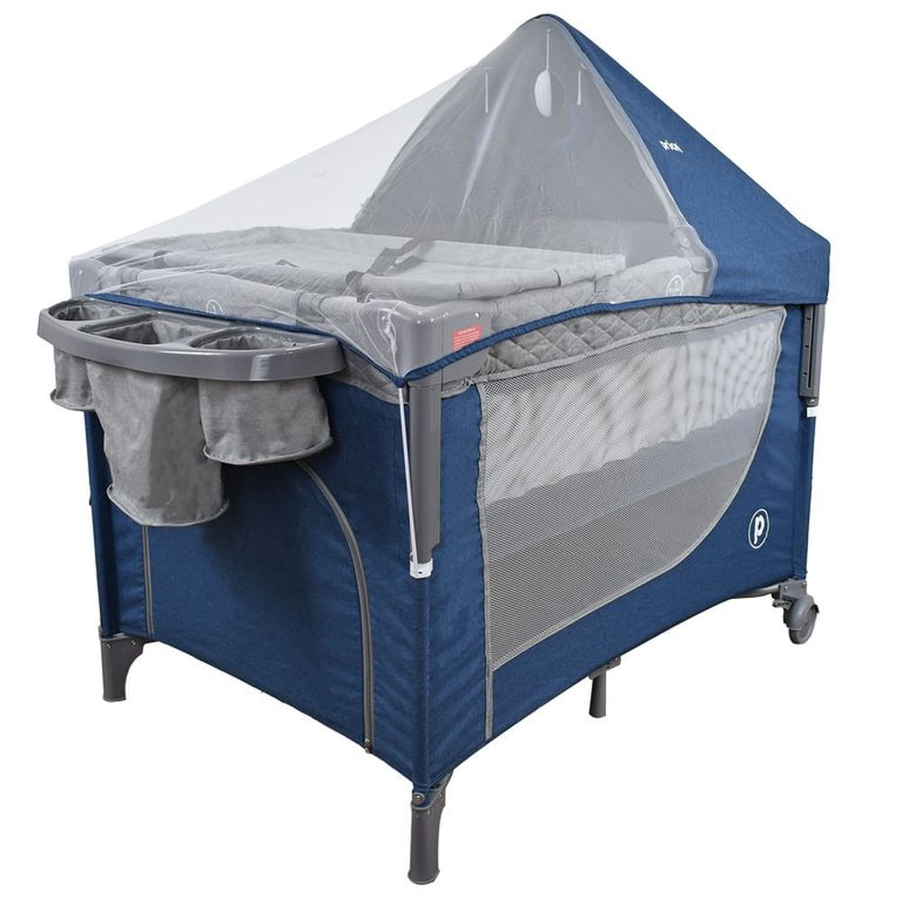 Cuna Corral Bebé Tipo Colecho Priori Pro-Max Azul