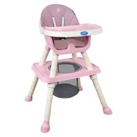 Silla De Comer Para Bebé 3 en 1 Priori Golden Rosa