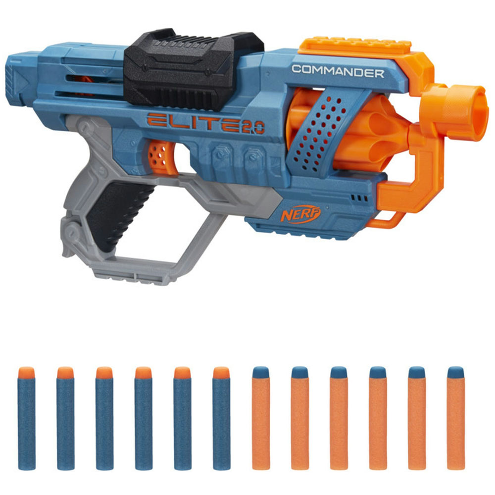 Lanzador NERF Elite 2.0 Commander Rd-6 Lanzador NERF Elite 2.0 Commander Rd-6