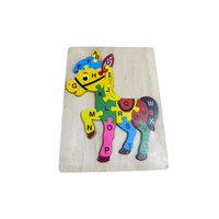 Rompecabezas con letras - Forma de Caballo - Pony