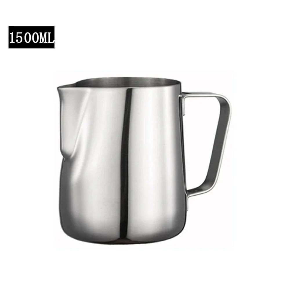 Jarra barista plateado 1500 ml en acero