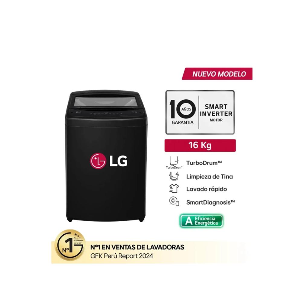 Lavadora LG 16 kg Carga Superior TurboDrum WT16OBVTB