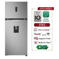 Refrigeradora LG VT38SPYC 374L Top Freezer  DoorCooling  Plateada