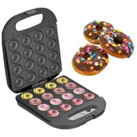 Maquina Antiadherente Para Hacer Mini Donas 16 A La Vez