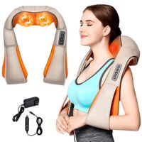 Masajeador Cuello Espalda Hombros Relajante Calor Infrarrojo