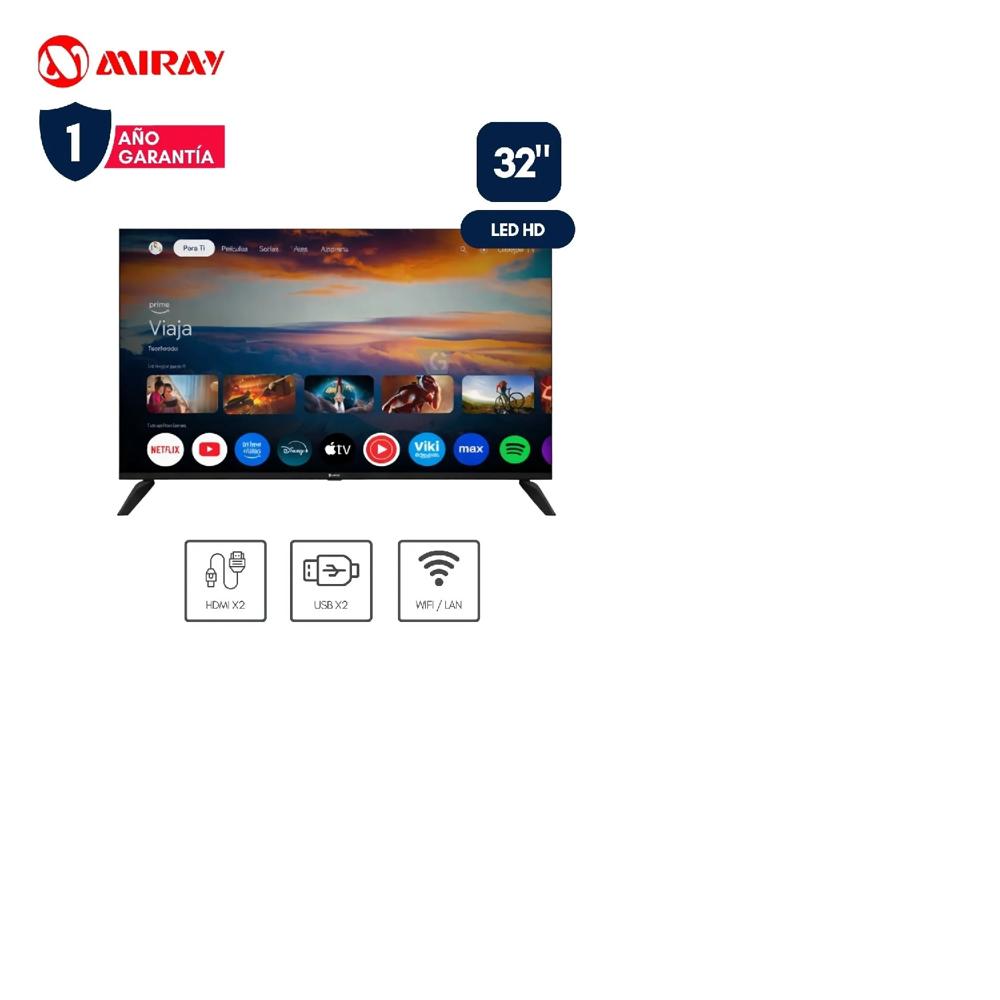 Televisor  Google TV LED HD 32 MS32-E2000GBT