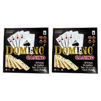 PACK 2 JUEGO DE DOMINÓ Y MÁS - JUEGO DE MESA Y CARTAS