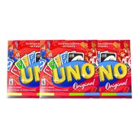 PACK 3 UNO – VERSIÓN CLÁSICA JUEGO DE CARTAS