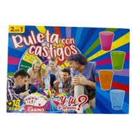 RULETA DE CASTIGOS 2 EN 1 – JUEGO DE MESA