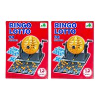 PACK 2 BINGO LOTTO FAMILIAR – JUEGO DE MESA