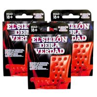 PACK 3 EL SILLÓN DE LA VERDAD – JUEGO DE CARTAS