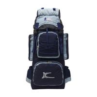 Mochila Campera Kengar Modelo N.3 Azul - Plata