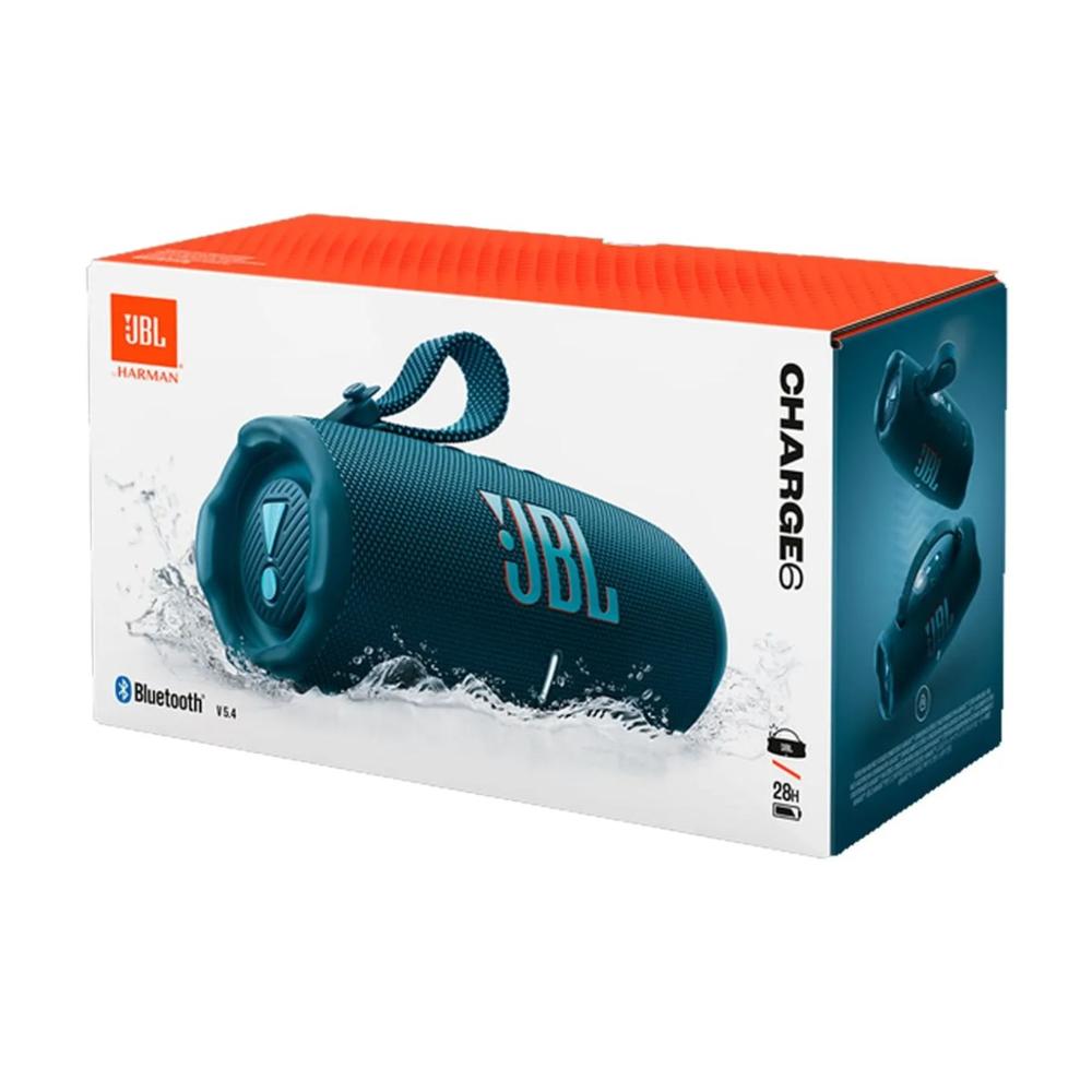 Parlante JBL Charge 6 Bluetooh Acuatico 28 Horas Azul